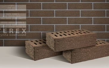 Кирпич TEREX Какао рустик с песком