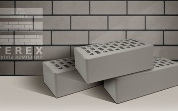 Кирпич TEREX Серый утолщенный