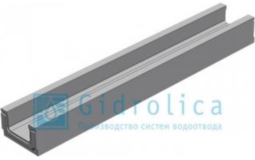 BGF Мелкосидящий лоток DN100, h 80, без уклона