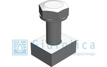 Крепеж Gidrolica для чугунных решеток DN100