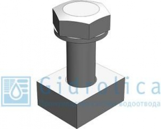 Крепеж Gidrolica для чугунных решеток DN100