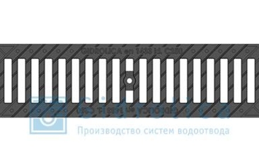 Решетка водоприемная Gidrolica Standart РВ -10.13,6.50 - щелевая чугунная ВЧ, кл. С250