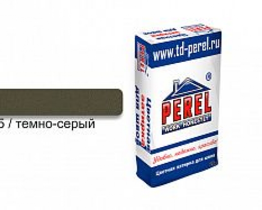 Затирка для швов PEREL RL 0415 темно-серая, 25 кг
