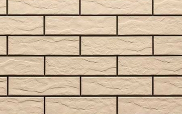 Клинкерная фасадная плитка Elewacja rustico krem