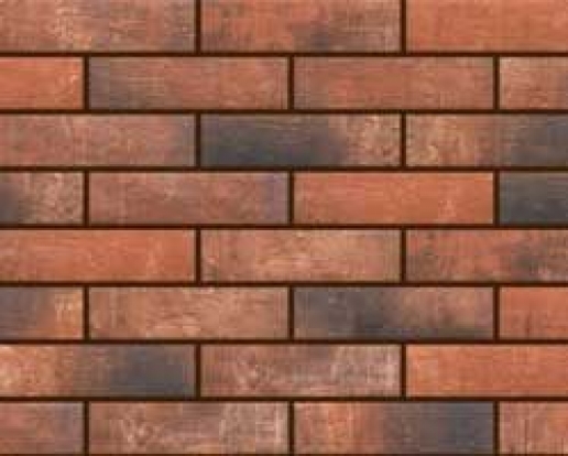 Клинкерная фасадная плитка Elewacja Loft Brick chili